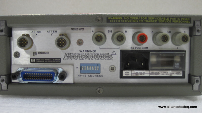 Agilent / HP / Keysight 11713A - Attenuator/Switch Driver